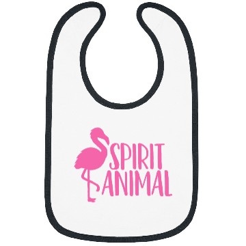 Discover Flamingo Pink Bird Bibs