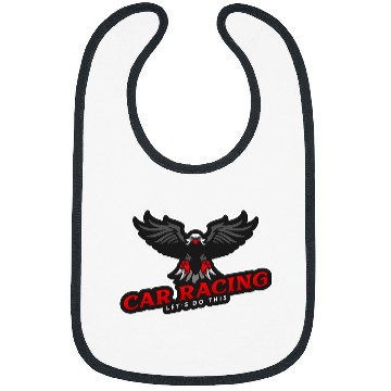 Discover Car Racing Lets Do This Bald Eagle Bibs