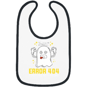 Discover Error 404 costume not found Coding Programmer Geek Halloween Bibs