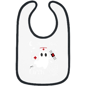 Discover Boo Boo Crew Funny ghosts nurses Halloween Costume Bibs