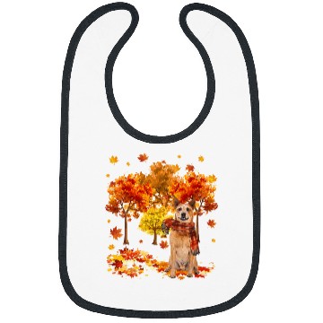 Discover Its Fall Yall Cute Australian Cattle Autumn Tree Fall Leaves 1 Bibs