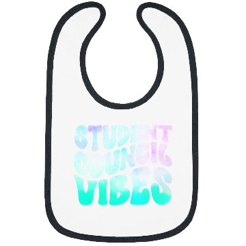 Discover Student Council Vibes Bibs