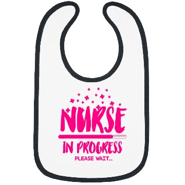 Discover Nursing Student Humor nurses in Progress Please Wait nurses Bibs