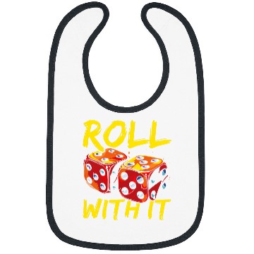 Discover Backgammon Player Strategy Board Game Dice Game 5 Bibs