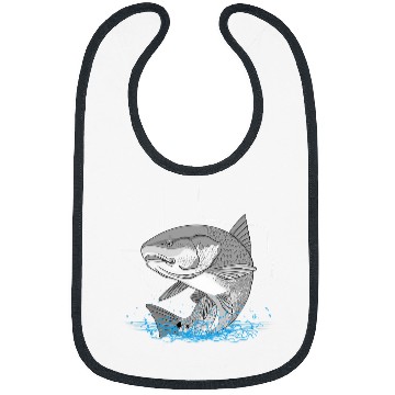 Discover Funny Drummer Fishing Redfish Fishing Red Drum Tailing Texas Gulf Coast Redfishing Fisher Bibs