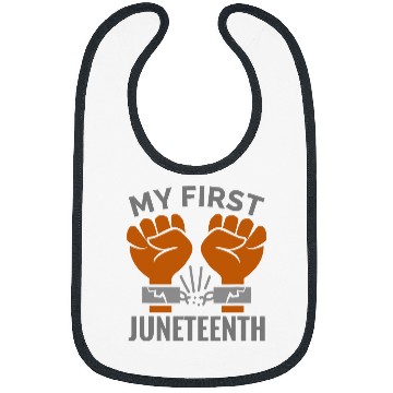 Discover happy juneteenth my first juneteenth black history Bibs