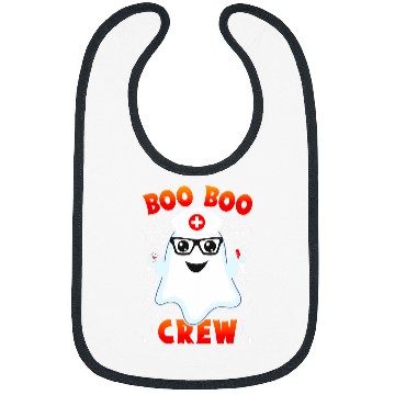 Discover Groovy Boo Boo Crew nurses Funny Halloween nurses Bibs