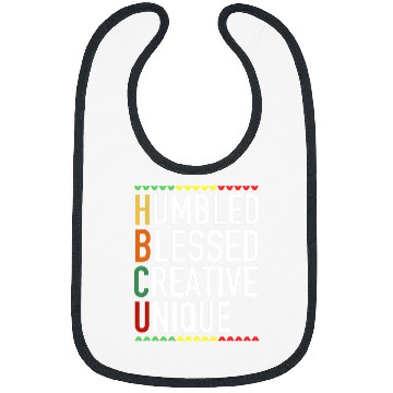 Discover HBCU Humbled Blessed Creative uniques HBCU Grad Alumni Bibs