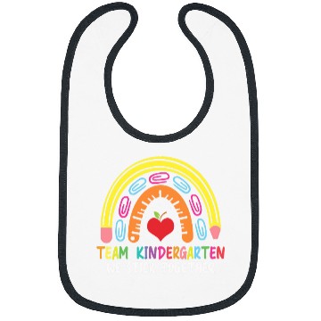 Discover Team Kindergarten First Day Back To School Teacher Student Bibs