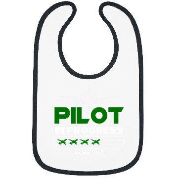 Discover Pilot In Progress Flight Learning Future Pilot Bibs