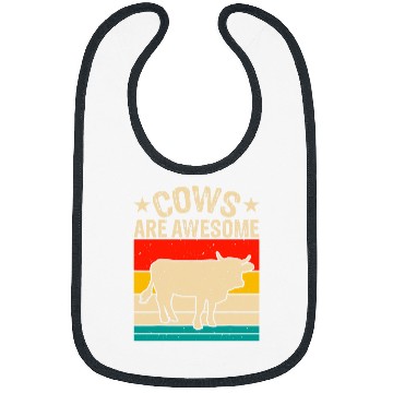 Discover Cow Lover Are Awesome 21 Bibs