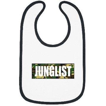 Discover Funny Drummer Junglist Camo Drum Bass Bibs