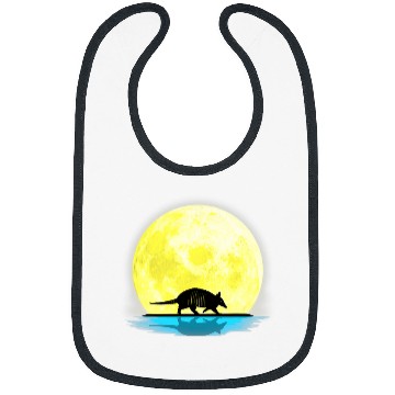 Discover Armadillo Lovers Full Moon Light Bibs