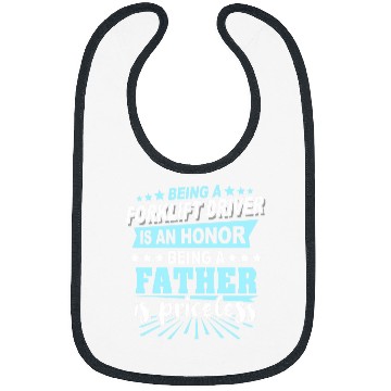 Discover Fork Lift Truck Forklift Operator Dad Bibs
