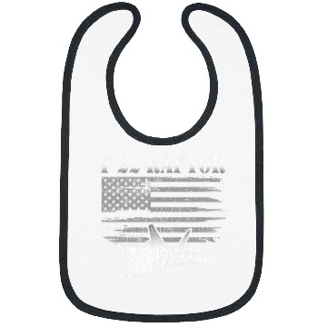 Discover F22 Raptor American Flag Pilot 1 Bibs