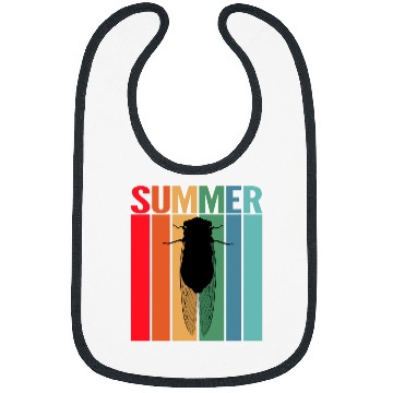 Discover Cicada Insect Great Eastern Brood X 2Magicicada Bibs