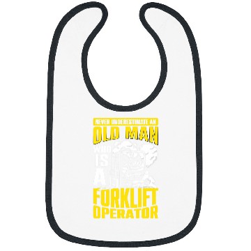 Discover Funny Forklift operator Warehouse Worker Forklifts Driver 6 Bibs