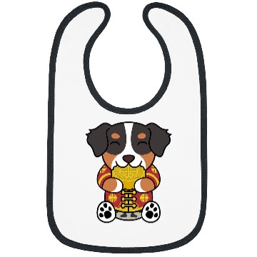 Discover Chinese Costume Mooncake Australian Shepherd Dog Bibs