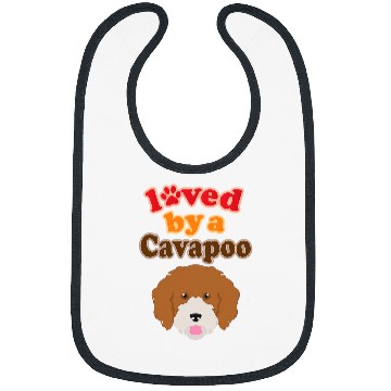 Discover Cavalier Pet Poodles Cavapoo Dog Gift Poodle Cavalier King Charles Spaniel Poodle Bibs