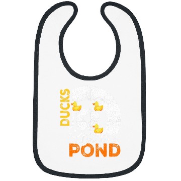 Discover Sport Baseball Ducks on the Pond Baseball Field Softball Saying Graphic Bibs