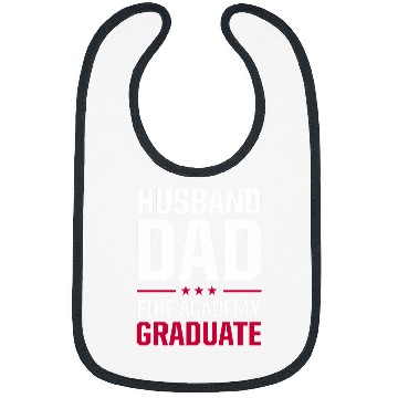 Discover Academy Student Wife Mom Fireman Graduation Bibs