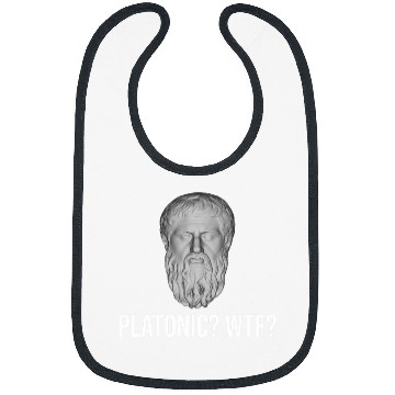 Discover Plato Platonic Funny Philosophy Teacher Student Philosopher Bibs