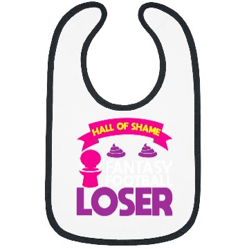Discover Sport American Football Fantasy Football Loser Trophy Toilet Poop Bibs
