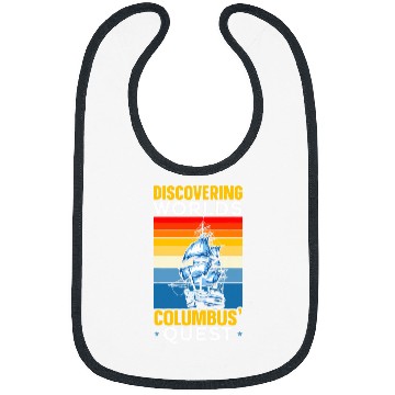 Discover Discovering Worlds Columbus Quest Columbus Day Bibs