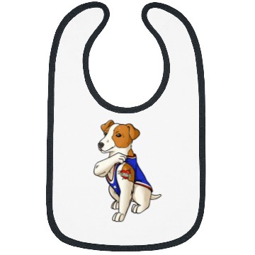 Discover Jack Russell Pet Dog Love Mom Puppy Owner 3 Bibs