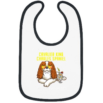 Discover Cavalier Pet Funny Cavalier King Charles Spaniel Ruby Gifts Bibs