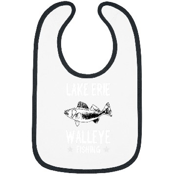 Discover Fishing Funny Lake Erie Walleye Fishing Walleye Fishing Fisher Bibs