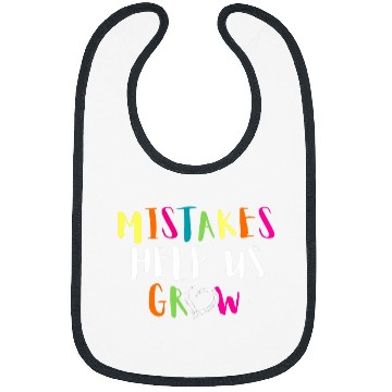 Discover Growth Mindset Positive Teacher Student Self Development Bibs