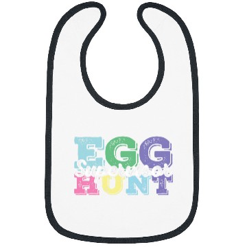 Discover Egg Hunt Supervisor Mom Dad Retro Easter Egg Hunting Party Bibs