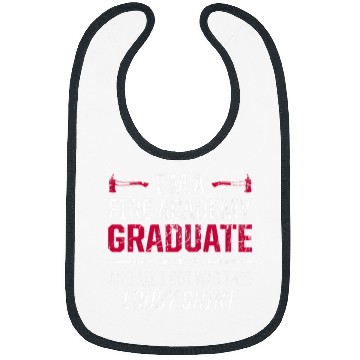 Discover Academy Student Lousy Fireman Graduation Bibs