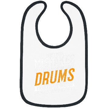 Discover Funny Drummer Music Lover Creative Drummer Bibs