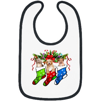 Discover Havanese Pet Christmas Socks Funny xmass Pet Puppy Love Bibs