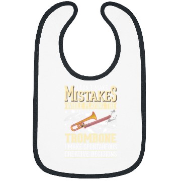 Discover Funny trombones Creative Decisions trombones Player Trombonist 6 Bibs