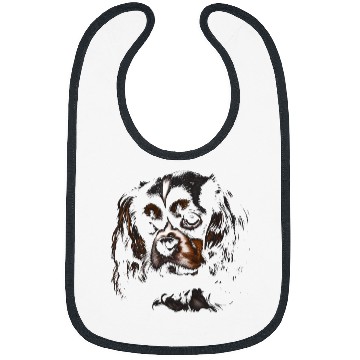 Discover Cavalier Pet Funny Cavalier King Charles Spaniel Cute Cool 1 Bibs