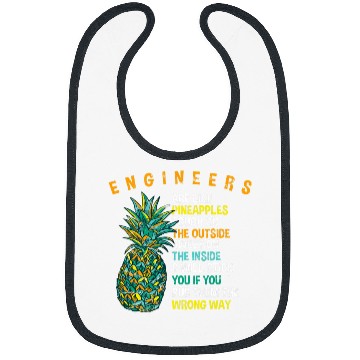 Discover Engineers are Like pineappless Engineering Summer Builder Bibs