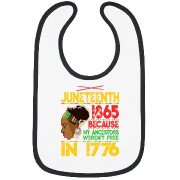Discover Black Queen African Americans Juneteenth 2 Bibs