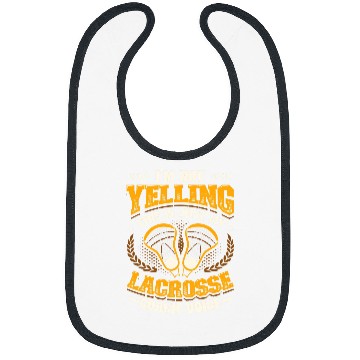 Discover Sport Lacrosse Gift Not Yelling This Is My Lacrosse Coachs Voice Lacrosse Coachs 3 Bibs