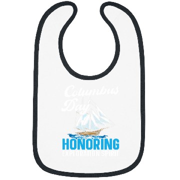 Discover Columbus Day Honoring Exploration Spirit Bibs
