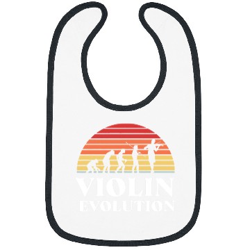 Discover Funny Violin Evolution Violin Violinist Instrument Classical Music Bibs