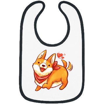 Discover Corgi Pet Cute Corgi lover Bibs