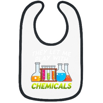 Discover Chemistry Play With chemicalss Teacher Student Graphic Bibs