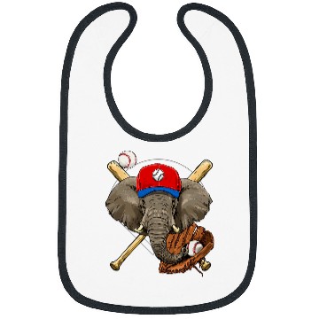 Discover Sport Baseball Elephant Pitcher Catcher Baseball Coaches Bibs