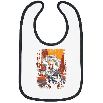 Discover Dachshund Pet in Manhattan Bibs
