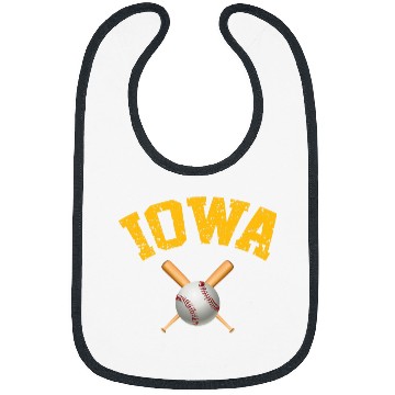 Discover Sport Baseball Iowa Bibs