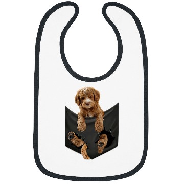 Discover Labradoodle Pet Dog In Pocket Bibs