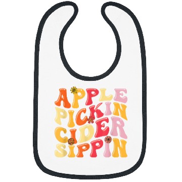 Discover Apple Cider Fruit Picker Harvest Season Funny Apple Picking Bibs